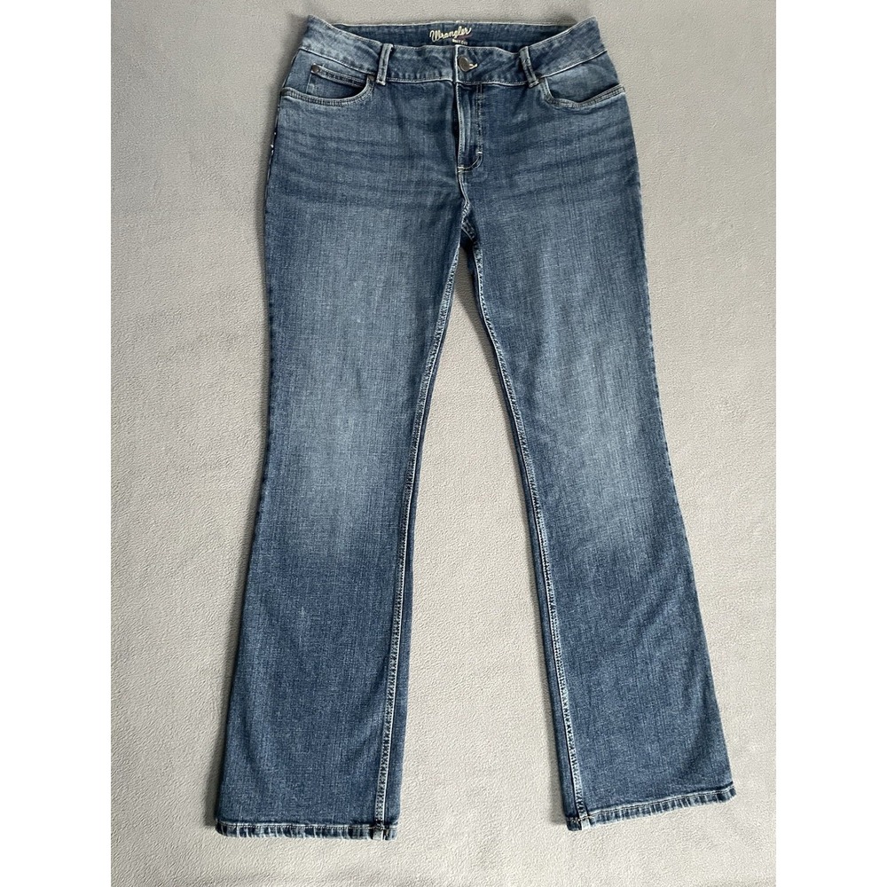 Wrangler Boot Cut Jeans Womens Sz 13/34 Western